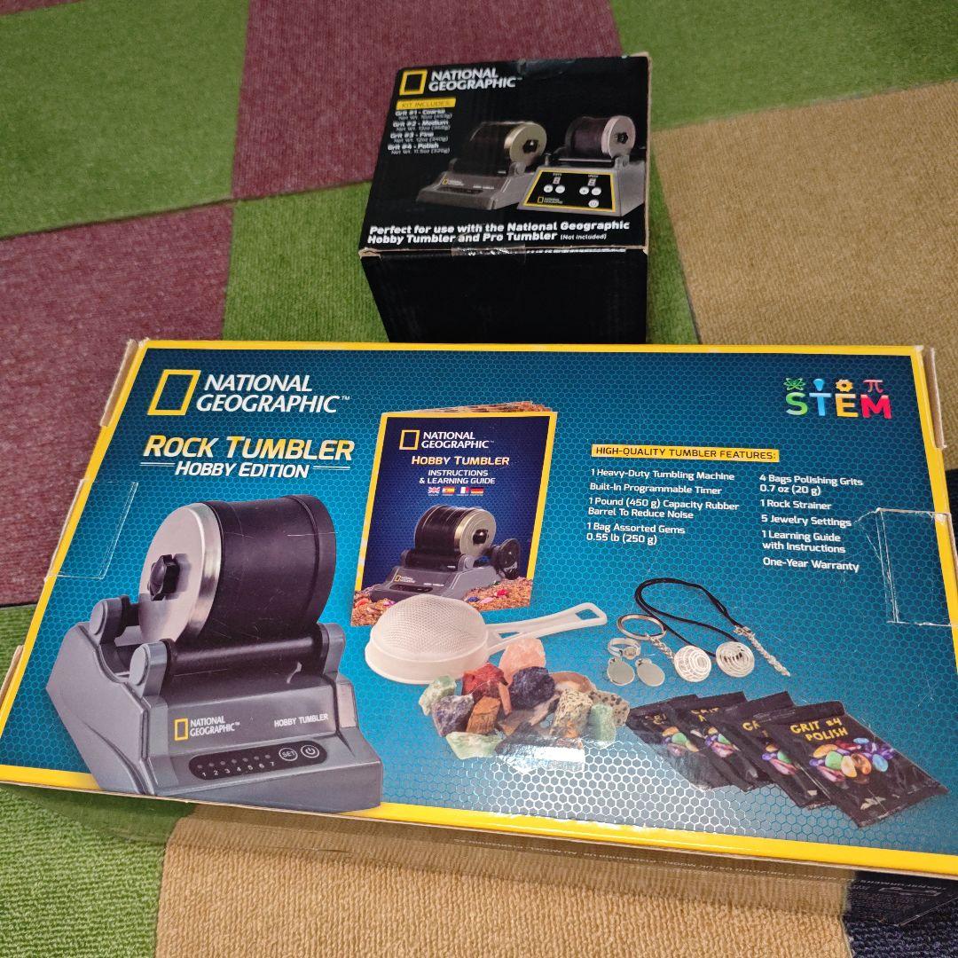 ナショナルジオグラフィック ロックタンブラーキット