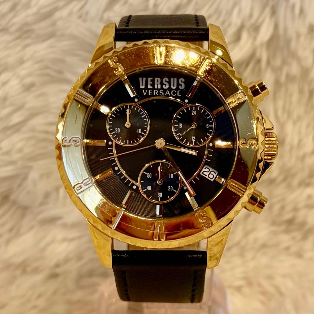 VERSUS VERSACE ヴェルサス ヴェルサーチ クォーツ クロノグラフ
