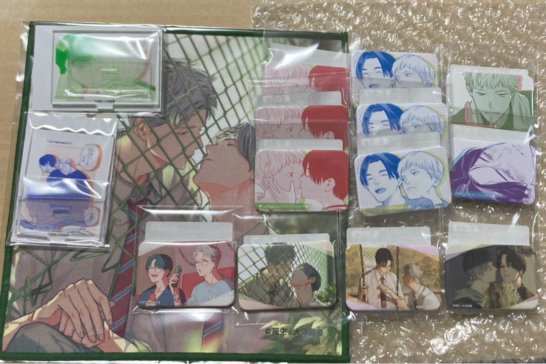 兎の森 苑生 くじ 15点 アクスタ 缶バッジ まとめ売り