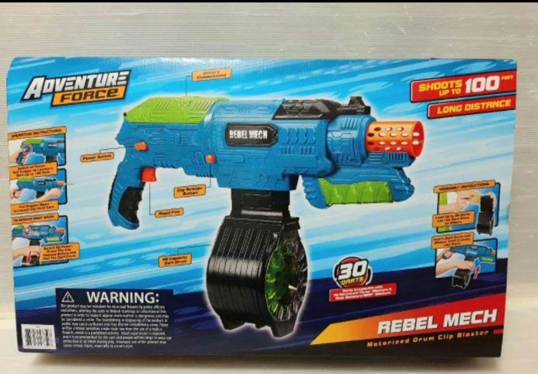 期間限定価格　ナーフ　Adventure Force Rebel Mech