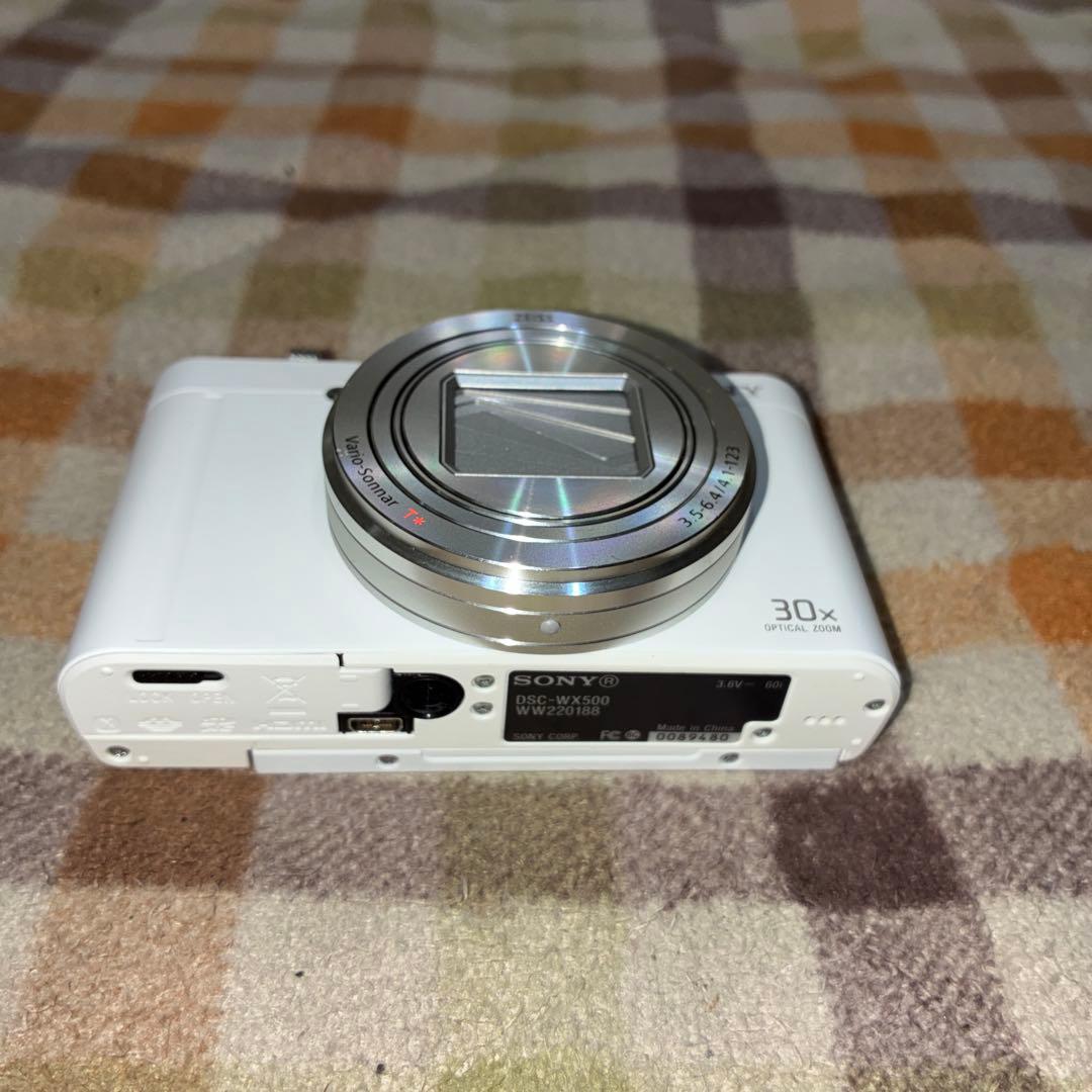 ケース付きSONY Cyber-shot DSC-WX500 デジタルカメラ