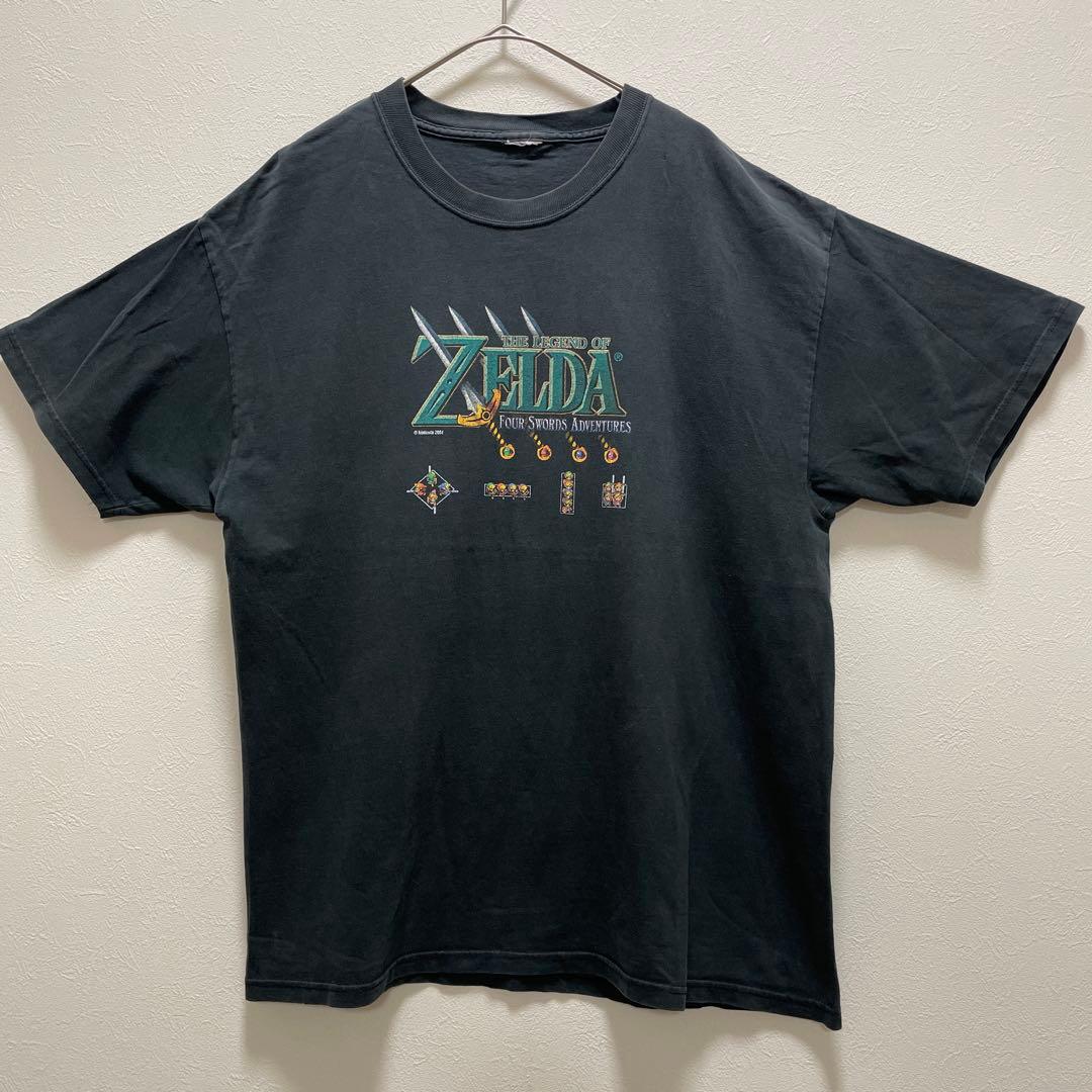 ゼルダの伝説 ビンテージ tシャツ フェード 00s ニンテンドー ゲーム