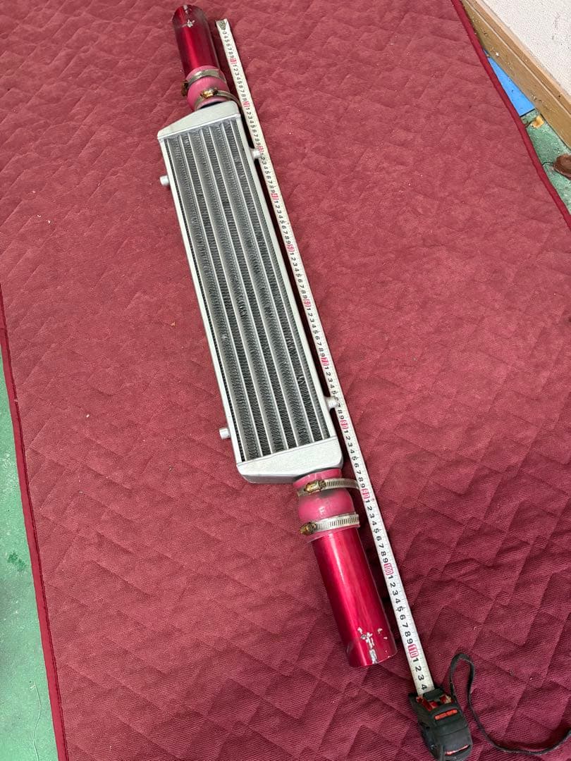 アルミ インタークーラー ダミー　ハイエースダミー