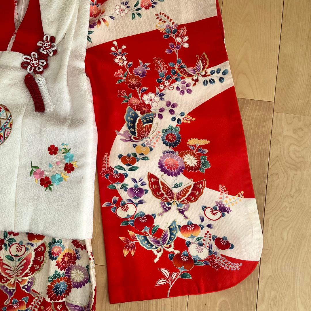 着物　被布　セット　正絹　七五三　三歳　女の子