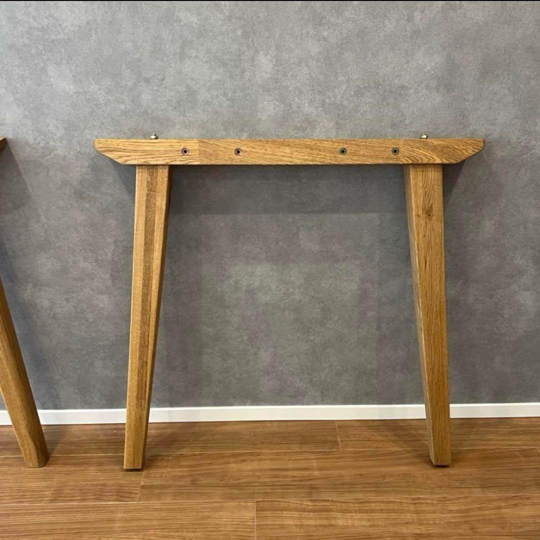 クラッシュゲート 関家具 デッケ ダイニングテーブル 無垢材 円 机