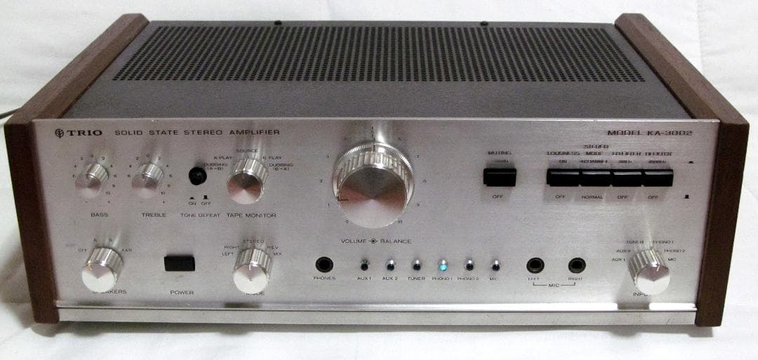 TRIO KA-3002 軽整備済 プリメインアンプ 名機 ビンテージ 昭和