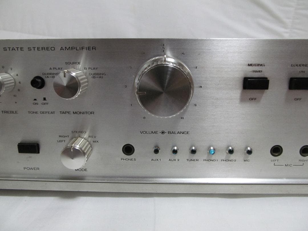 TRIO KA-3002 軽整備済 プリメインアンプ 名機 ビンテージ 昭和