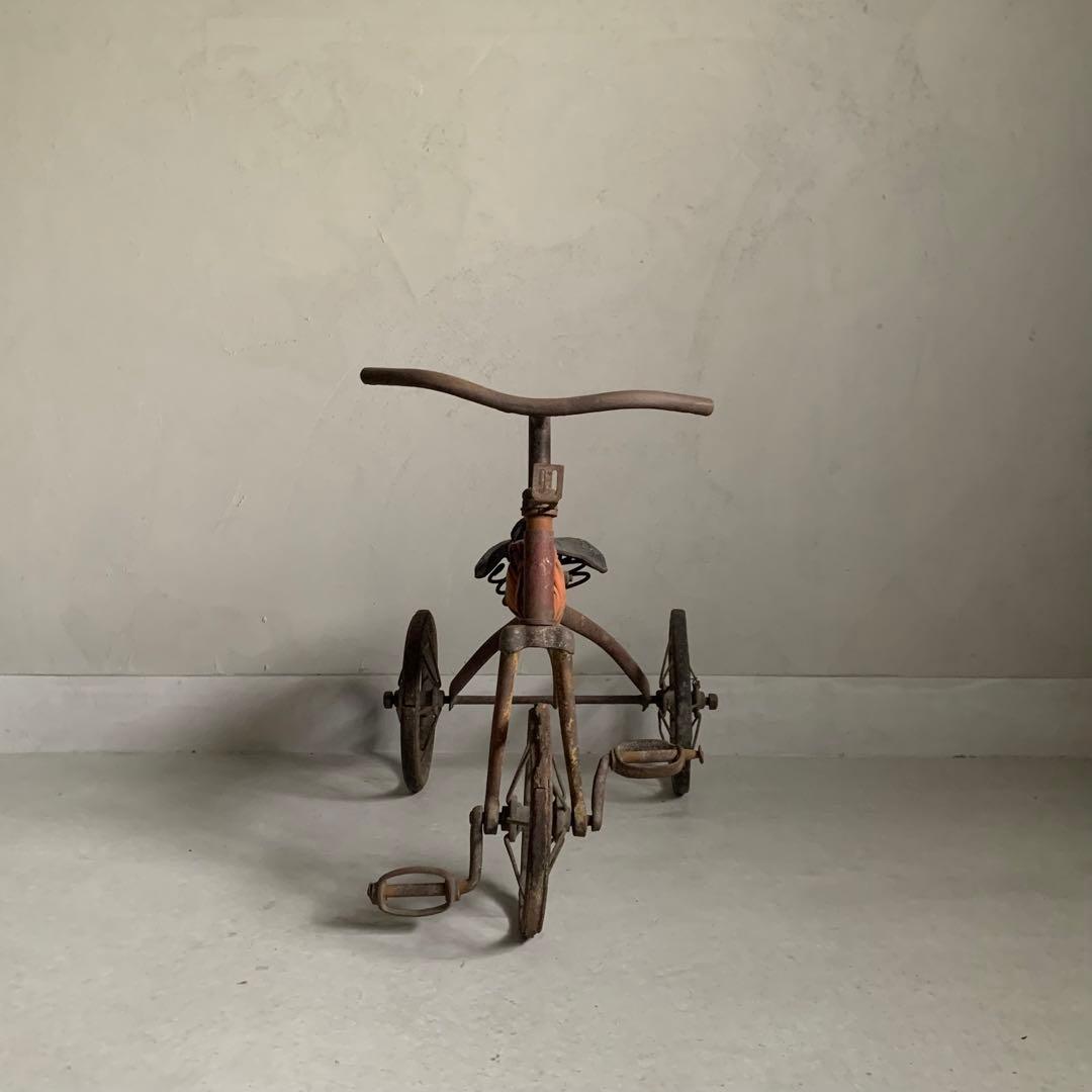 大正〜昭和初期の 三輪車 古道具坂田さん的 古道具 アンティーク オブジェ