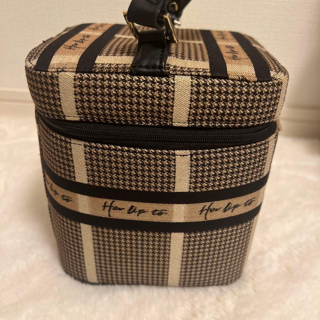 herlipto Jacquard Vanity Bag ゴールド