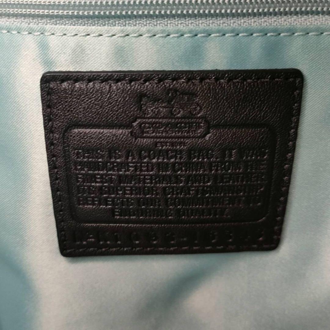 55 COACH コーチ　レザー　2WAY ハンドバッグ　ショルダーバッグ