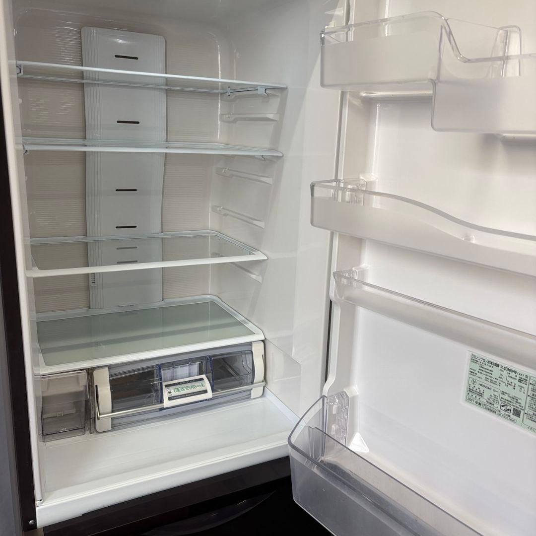 36　冷蔵庫　日立　大型　綺麗　右開き　真チル　300-400ℓ　安い　設置無料