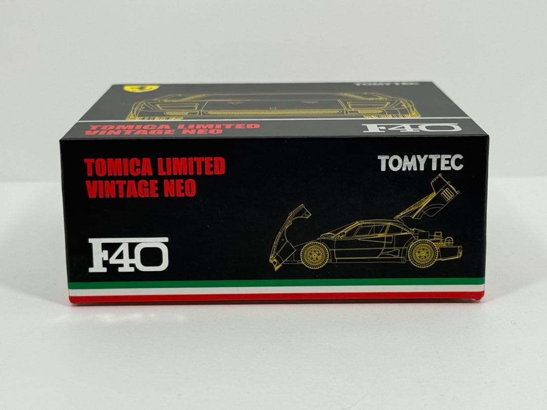 1/64 LV-NEO トミカリミテッドヴィンテージ フェラーリ F40 黄