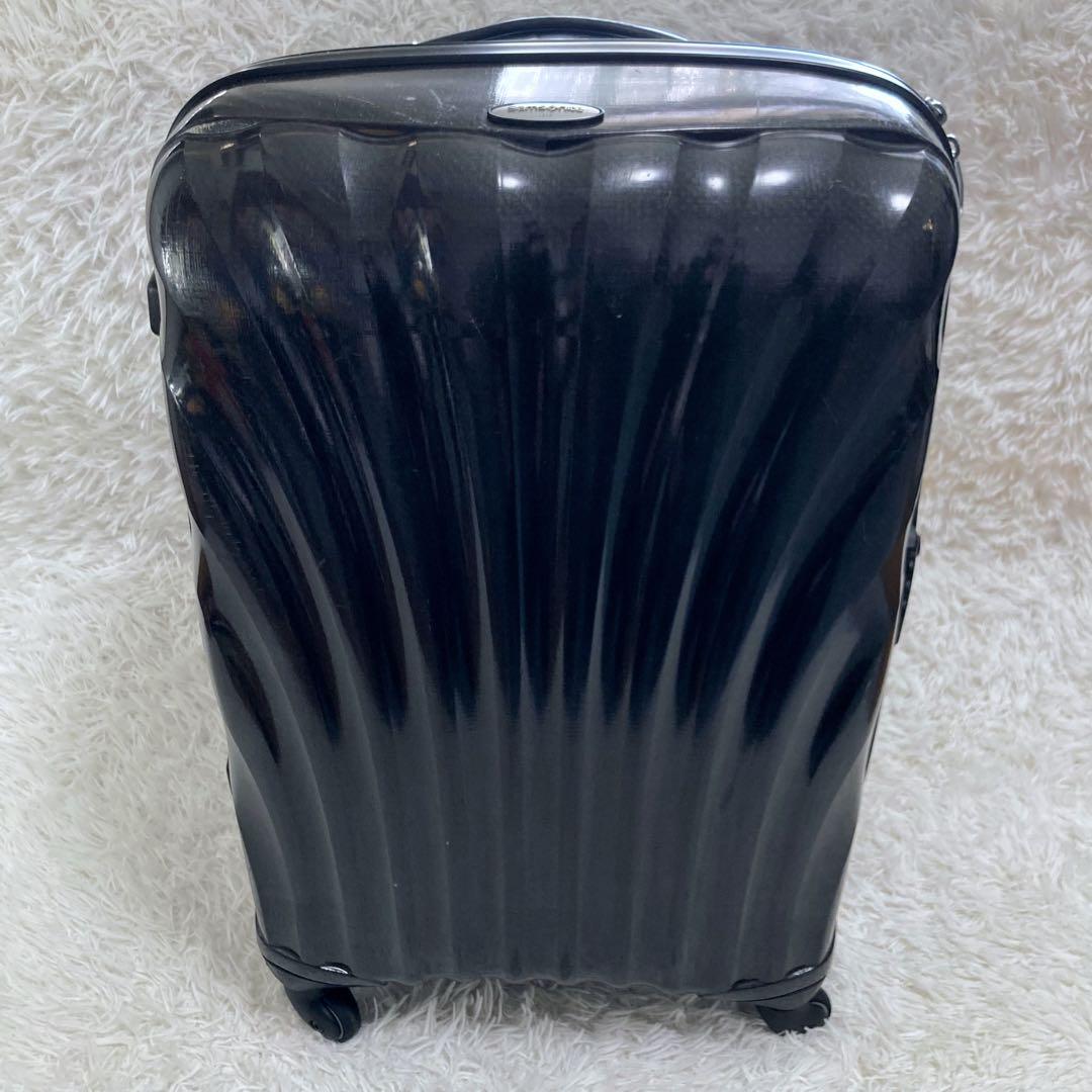 サムソナイト コスモライト 68L 3-5泊 超軽量 4輪 ブラック 大容量