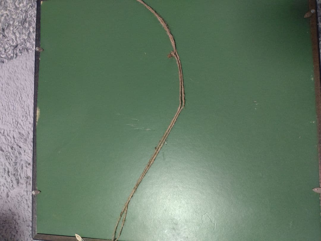 油絵【キビナゴ】一点物の原画/真作保証/作者サイン入り/油彩画