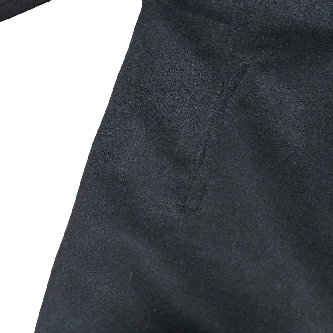 美品 UNIQLO +J ユニクロ ウールカシミヤ チェスターコート ブラック