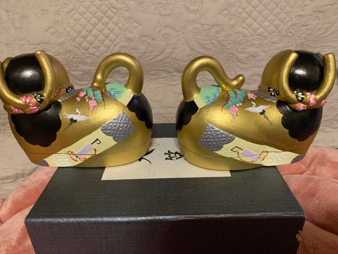 凡とろわ•*¨*•.¸犬筥 ひな祭り 久月雛人形 黒柳徹子 柏木由紀子