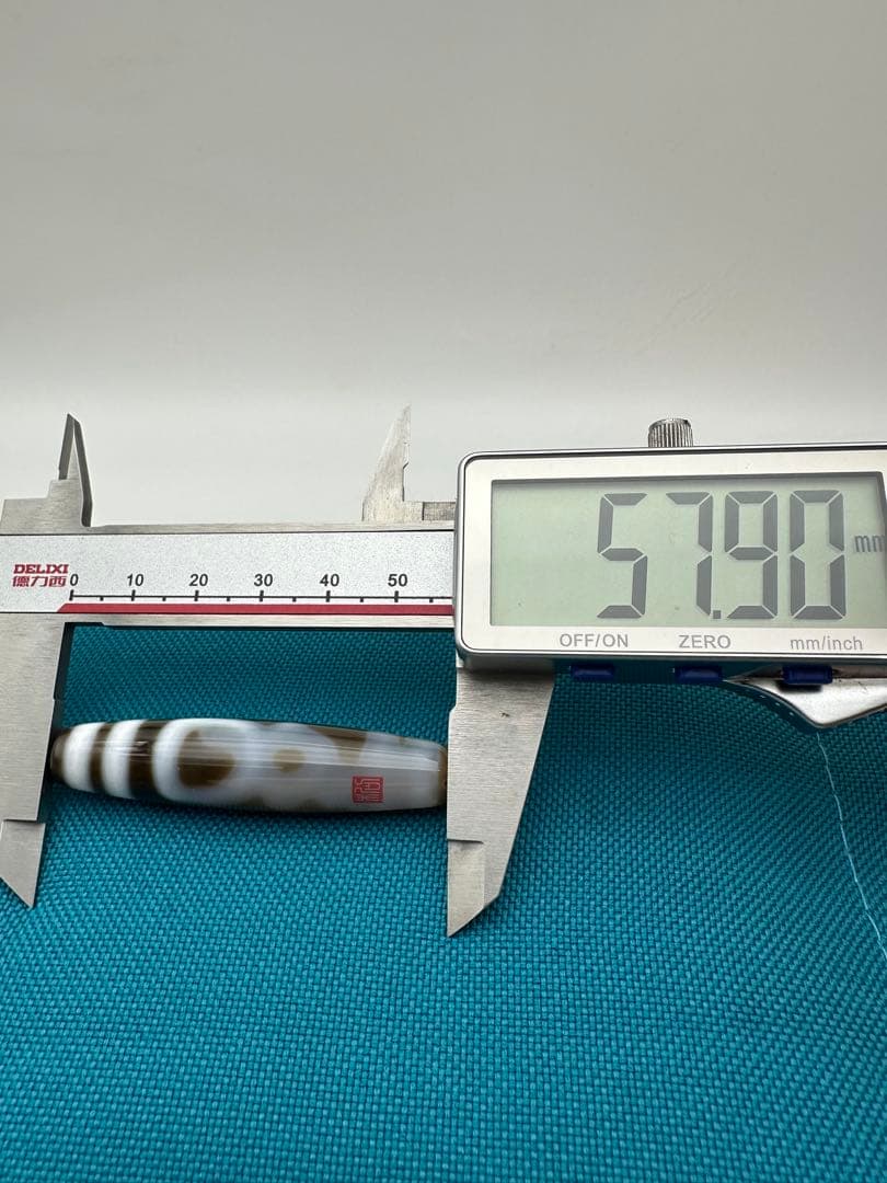 ☆天然石☆ 蔵伝 チベット 宝瓶天珠 古美術品 收藏品 稀少品（珍品刻印）