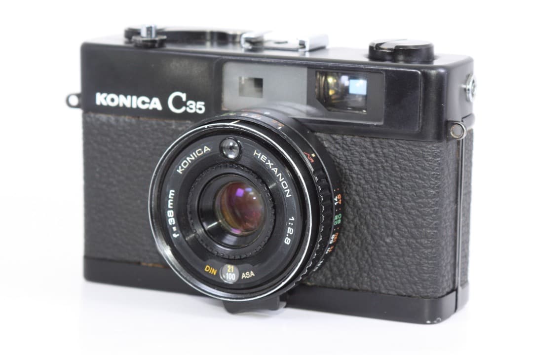 KONICA C35（ブラック/フルメンテナンス済み/完動品）#364
