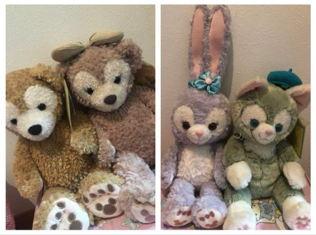 ディズニーシー　ぬいぐるみバッジ　90体　Sサイズぬいぐるみ4体