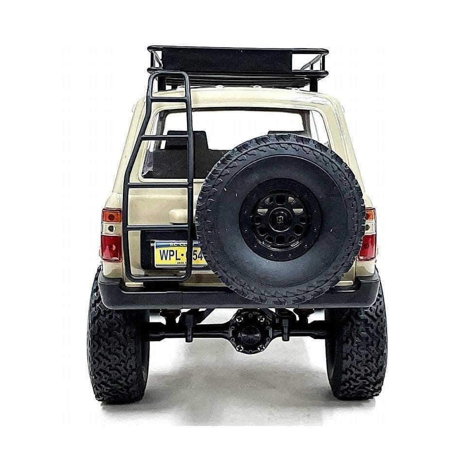 WPL C54-1 1/16 ランドクルーザー LC80 茶 技術基準適合証明済