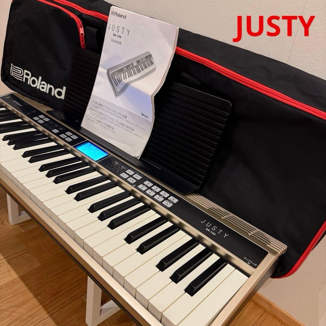 状態良好 ローランド JUSTY HK-100 キーボード 電子ピアノ
