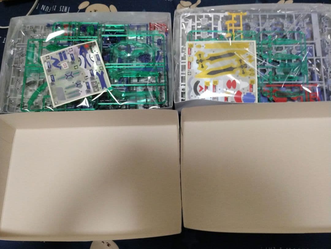 ダンボール戦機 プラモデル オーディーンmk2 アキレスd9 セット