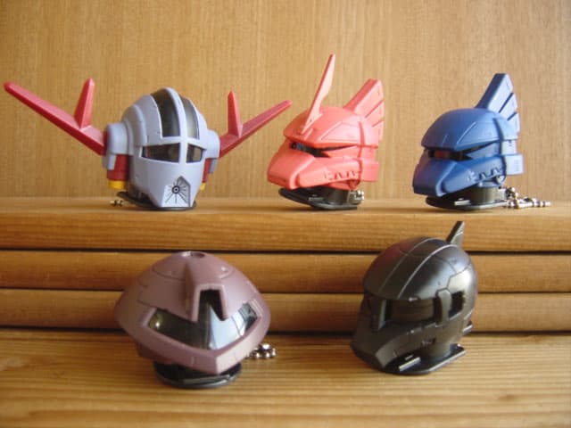 ♯Fhf07CPガンダムジオニックアイズ2ZEONICEYESII全5種