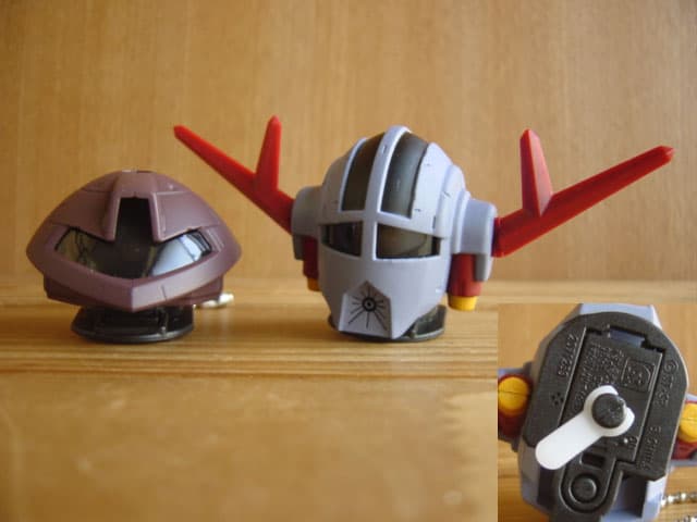 ♯Fhf07CPガンダムジオニックアイズ2ZEONICEYESII全5種