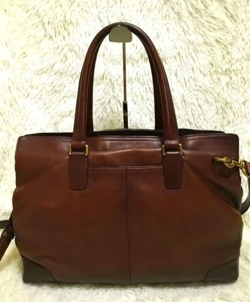 COACH コーチ レザー ビジネスバッグ ショルダー 2way 70614