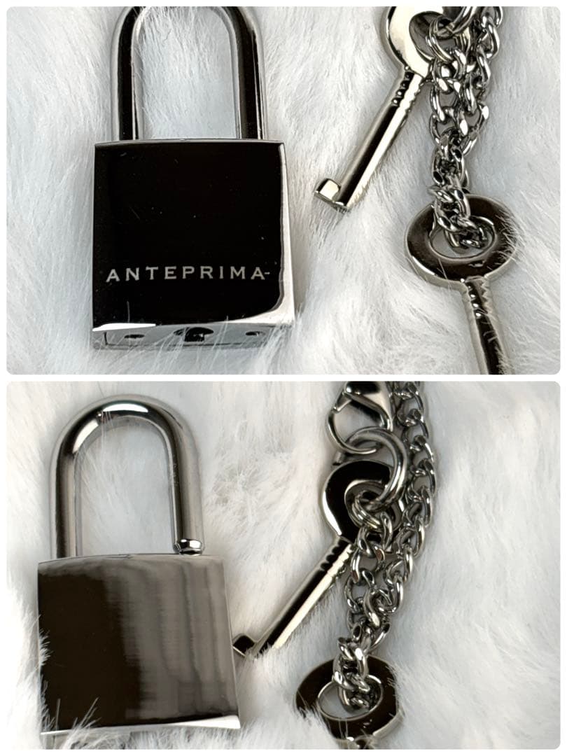 【希少】【美品】ANTEPRIMAアンテプリマケイトラージハンドバッグロック金具