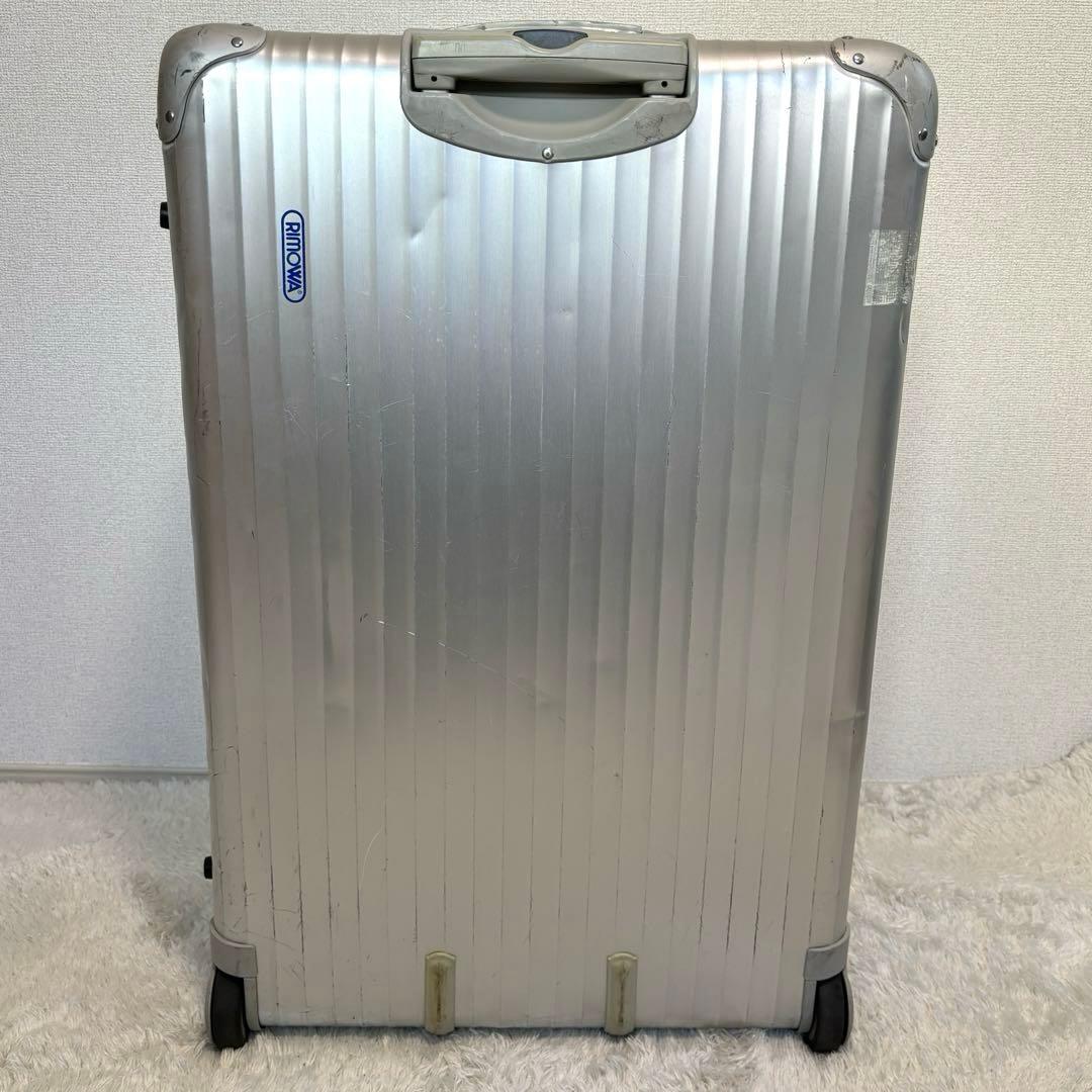 大容量✨78L！RIMOWA リモワ　アルミ　キャリーケース　2輪　シルバー