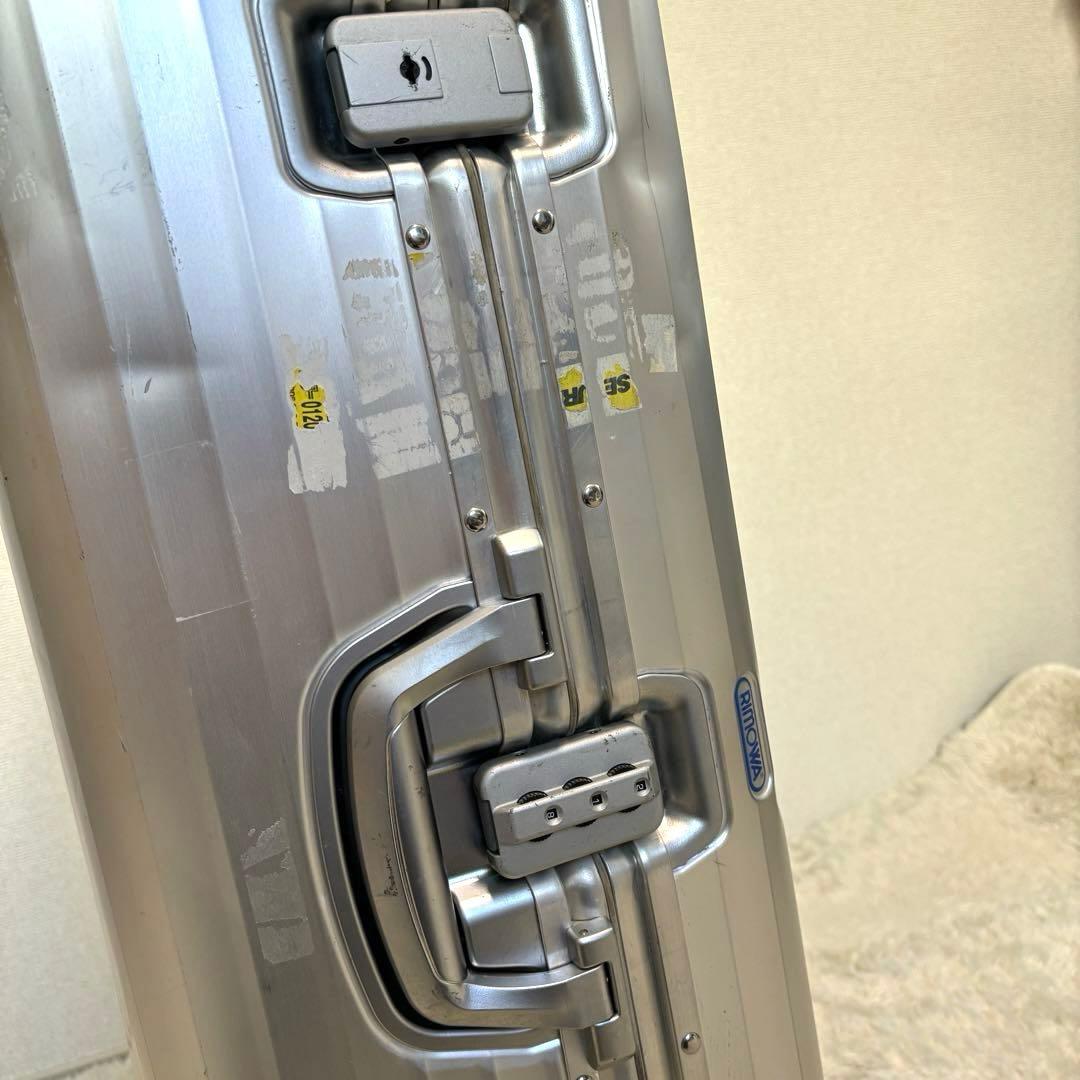 大容量✨78L！RIMOWA リモワ　アルミ　キャリーケース　2輪　シルバー