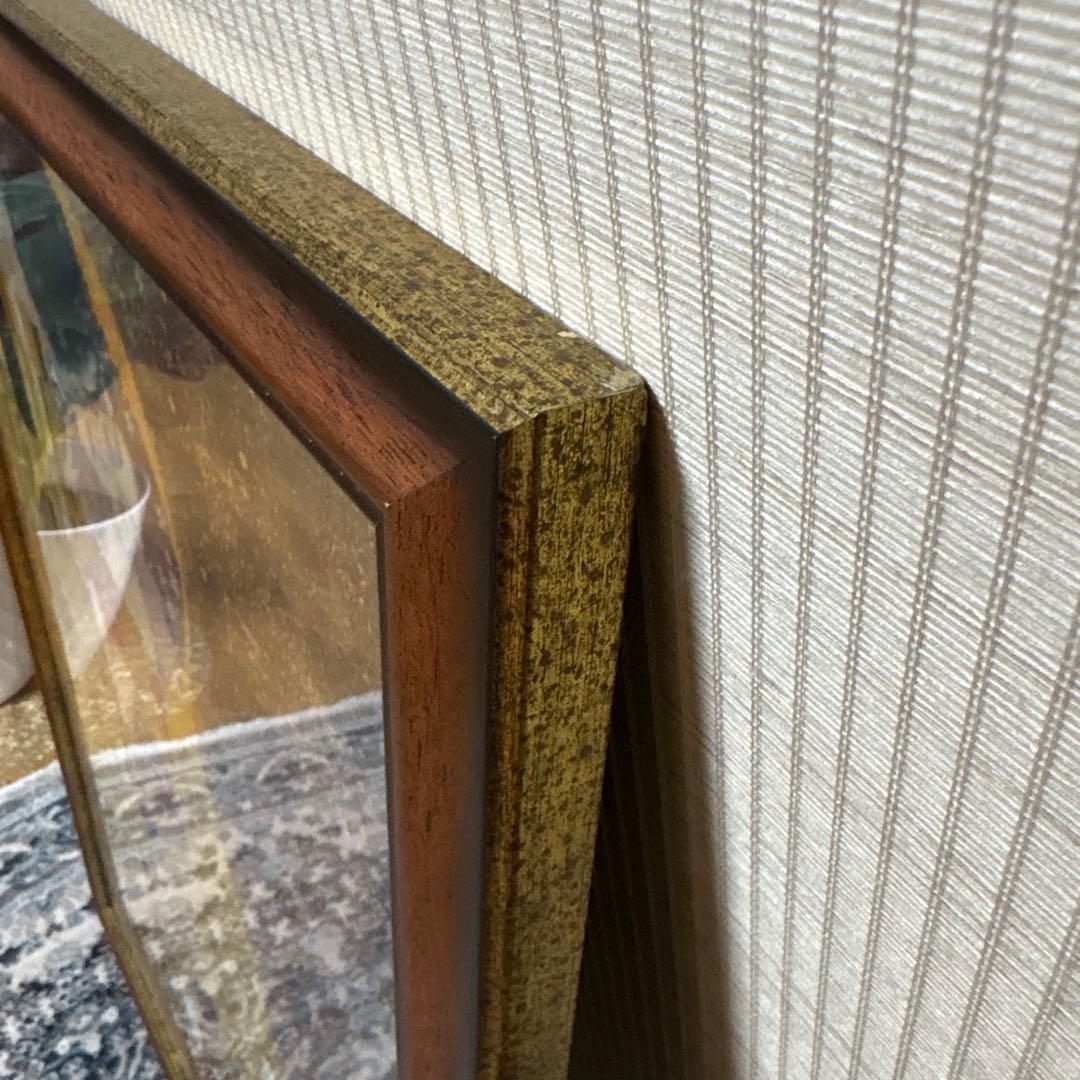 グスタフ・クリムト【接吻】大きめサイズ:88×68 額縁付きポスター