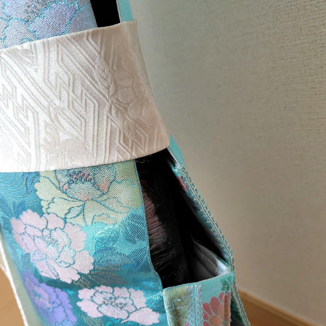 お琴カバー【澄】着物帯 ゆたん油単ハンドメイド 和楽器 袋帯 山田流生田流