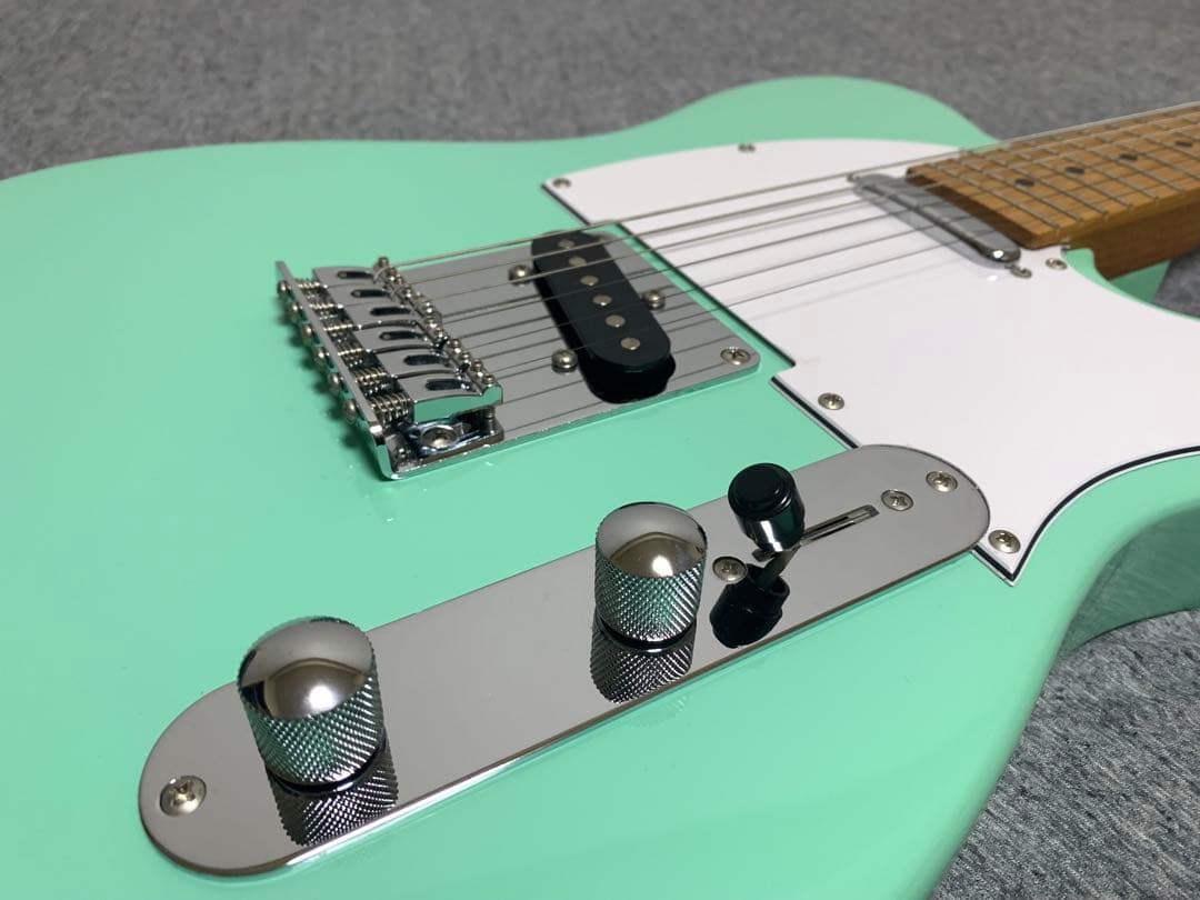 プレイテックテレキャスターミントグリーン