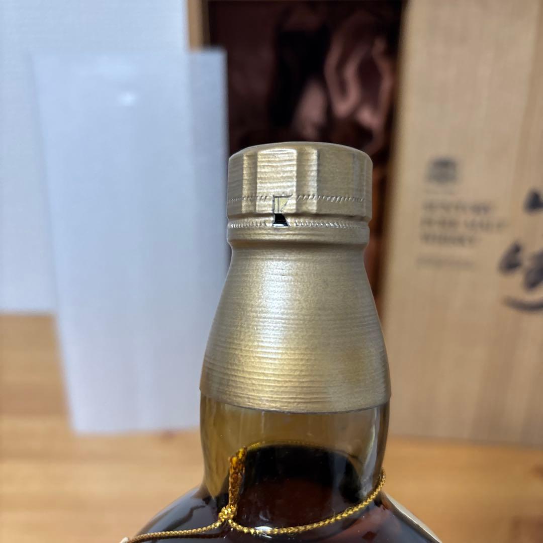 サントリーピュアモルトウイスキー　山崎　特級　760ml 向獅子　冊、箱❺