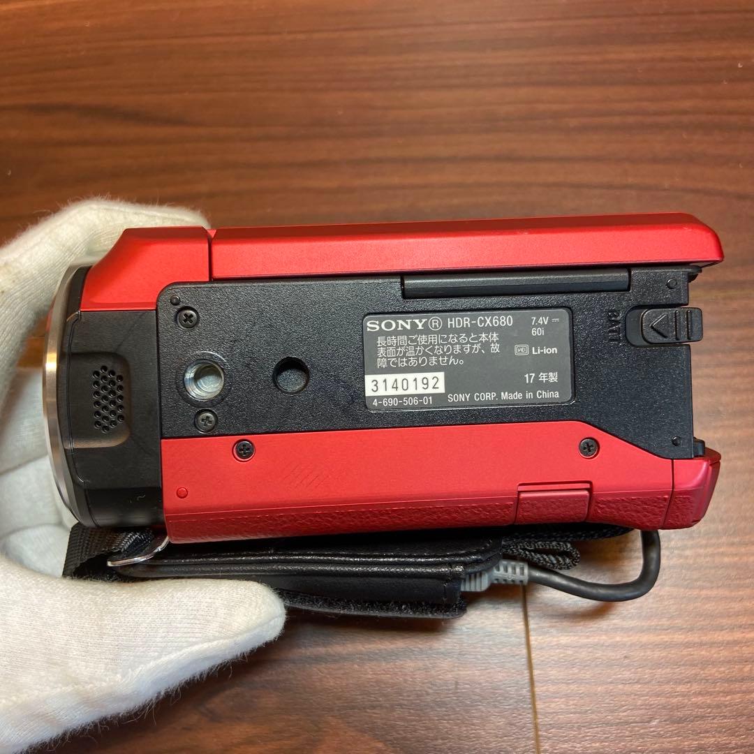 SONY HDR-CX680 ビデオカメラ ほぼ新品 4085