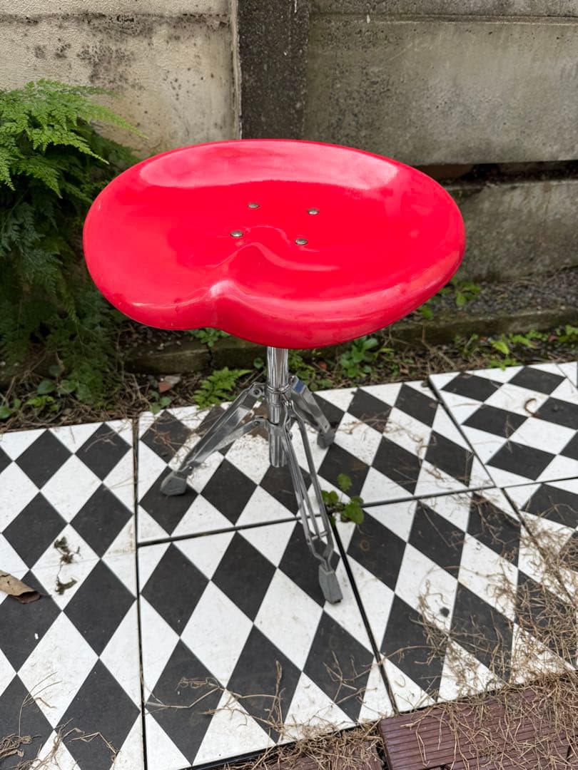 廃盤 DULTON ビートスツール model 100-116 レッド ダルトン