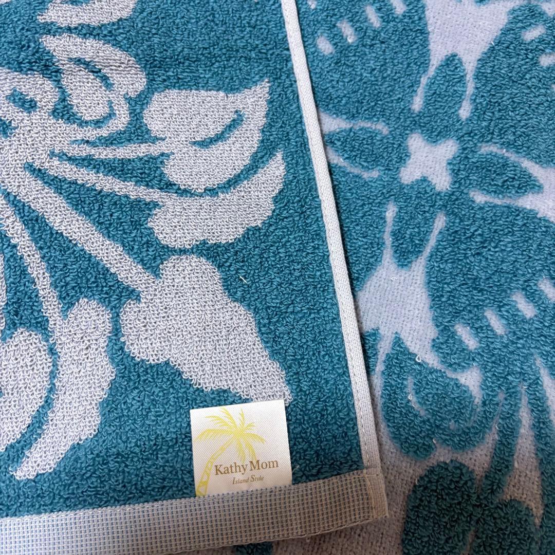 Kathy mom ハーフケット 2枚　 フェイスタオル2枚　4枚セット　新品