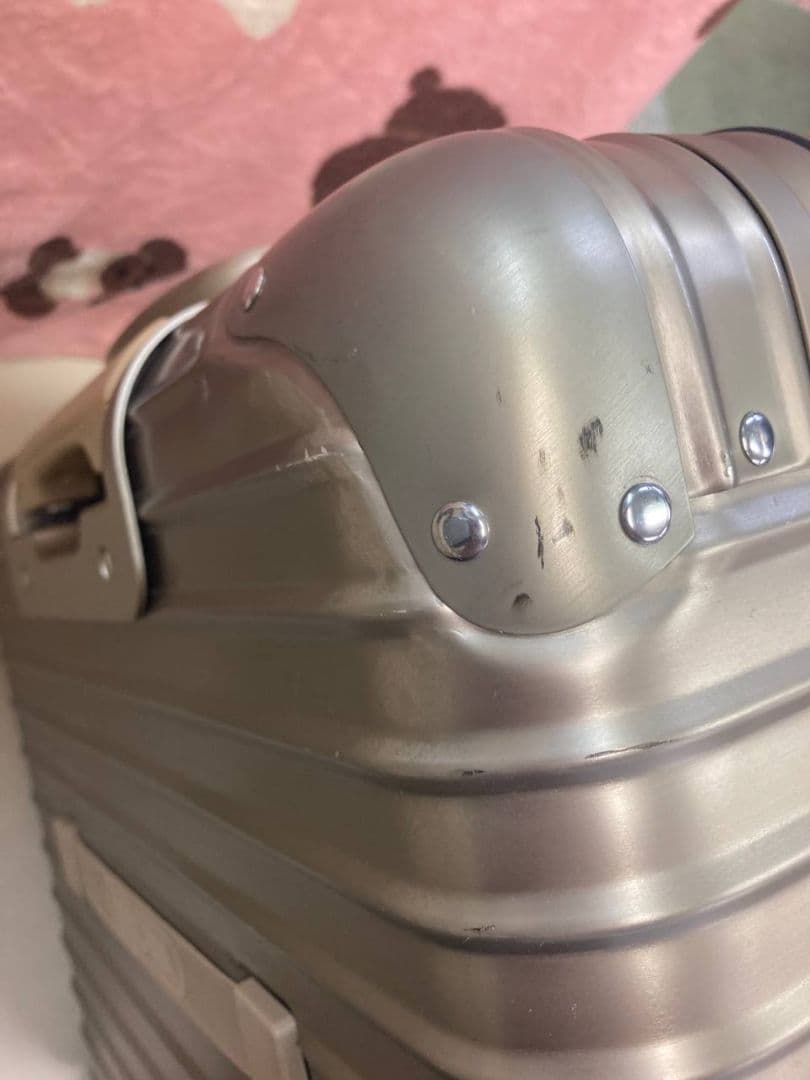 超レア！！RIMOWA リモワ トパーズ チタニウム ビジネストロリー 4輪