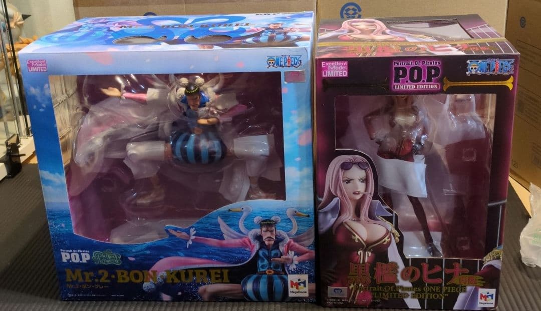 ワンピース P.O.P フィギュア ボンクレー ヒナ セット売り