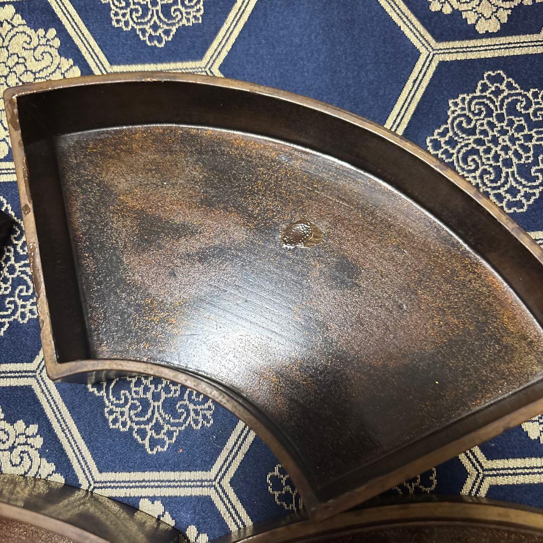 金箔の鳥の絵柄 漆器 重箱