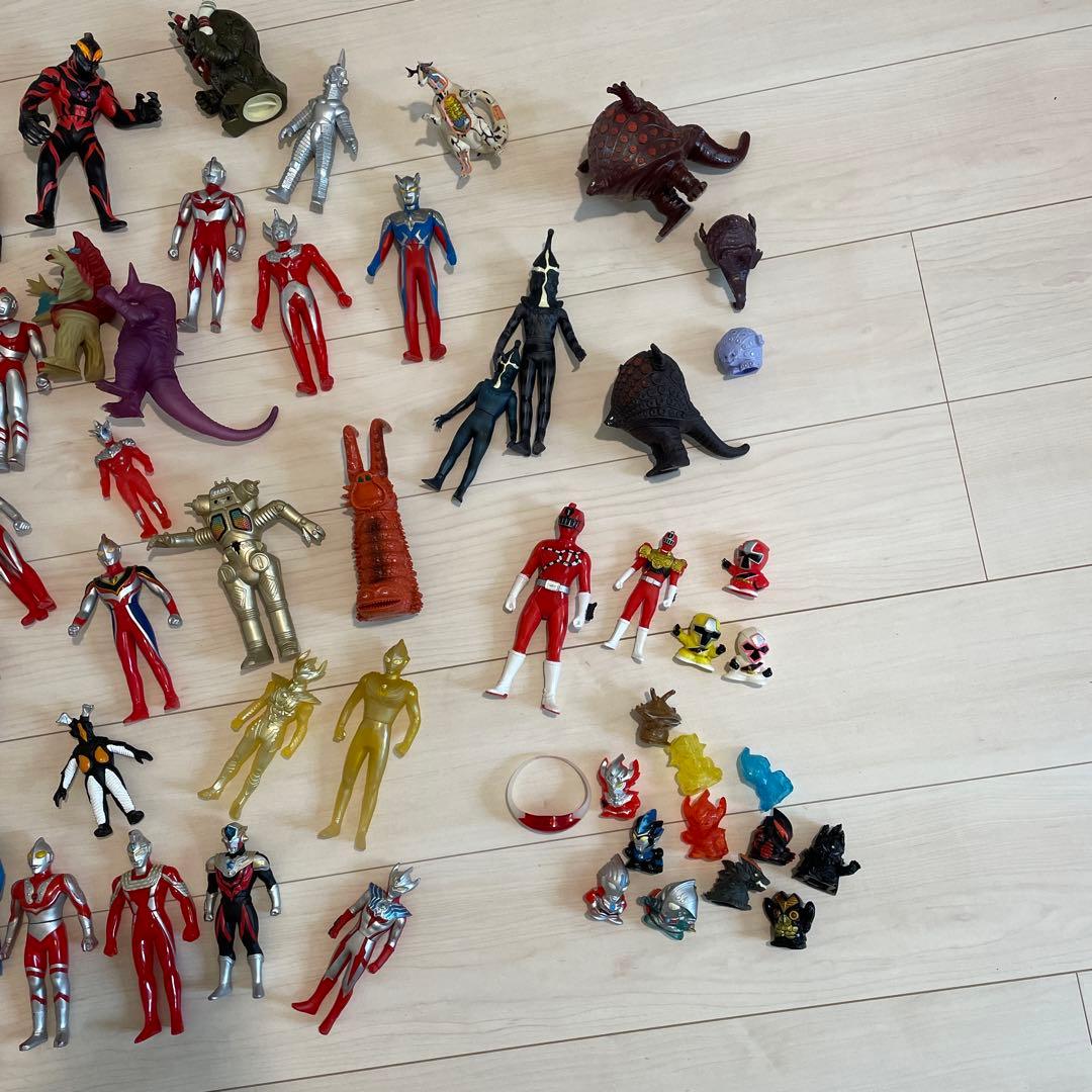 ウルトラマン　ソフビ　日本製　指人形　その他