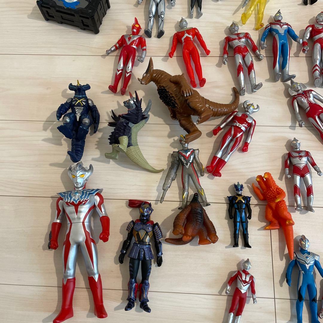 ウルトラマン　ソフビ　日本製　指人形　その他