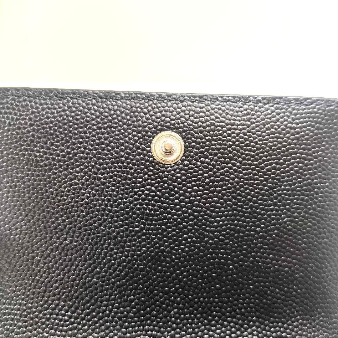 箱付き美品 サンローラン パリ キーケース キーホルダー ブラック