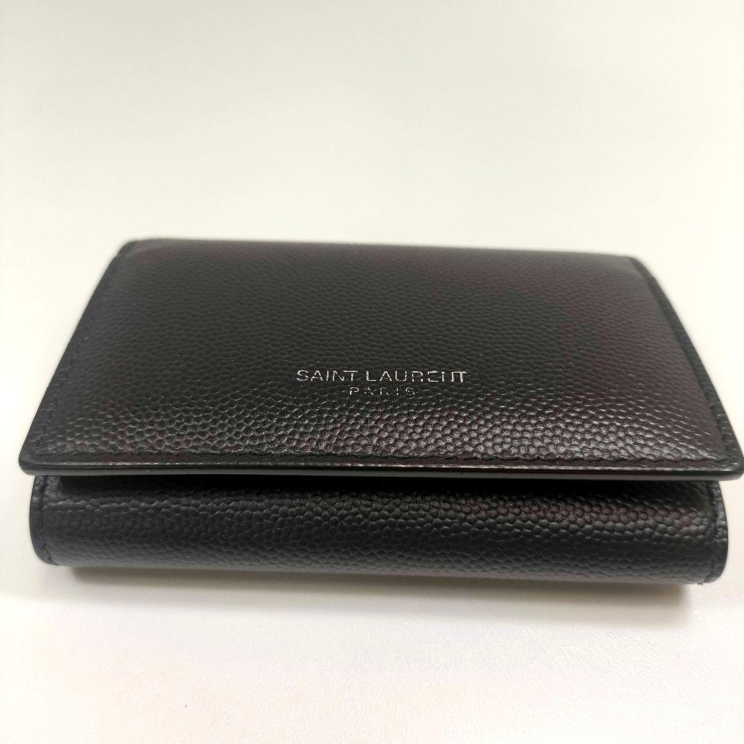 箱付き美品 サンローラン パリ キーケース キーホルダー ブラック