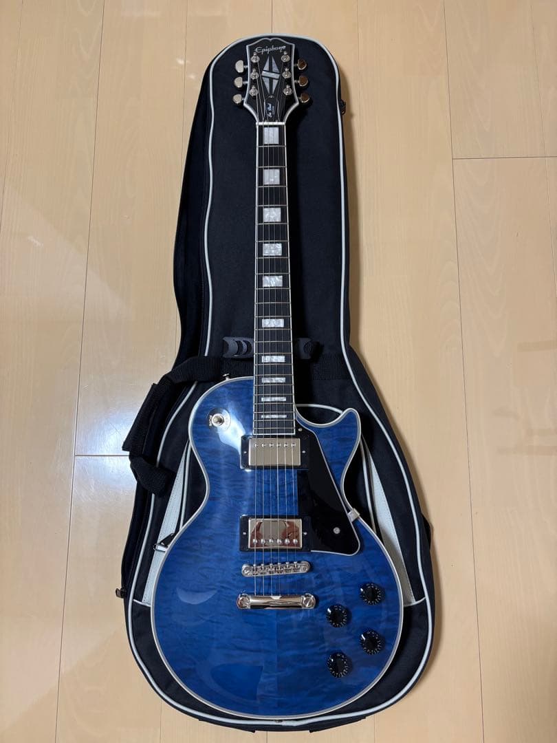ギター Epiphone Les Paul Quilt Viper Blue