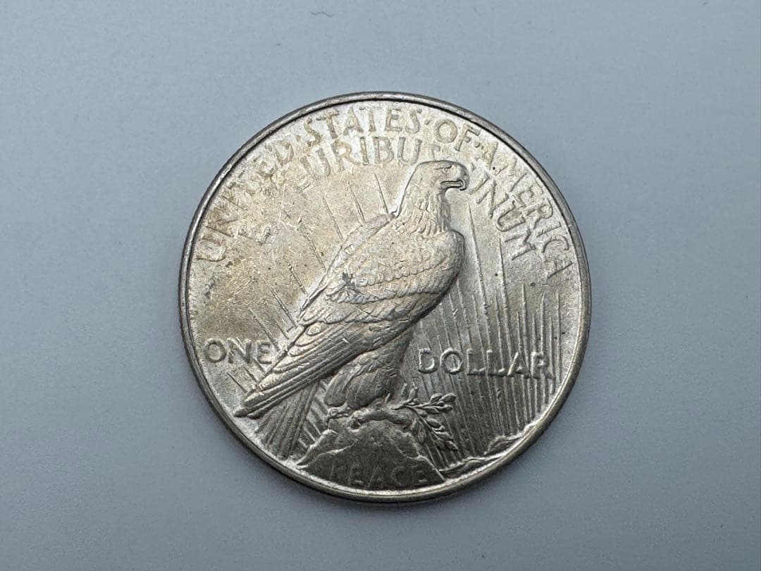 アメリカ 1ドル銀貨　ピースダラー　1922年