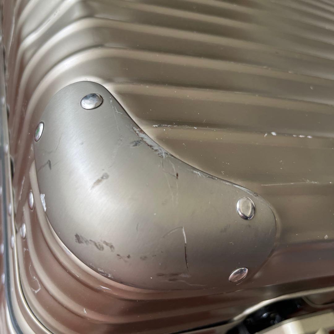 リモワ　トパーズ　チタニウム（約80ℓ）