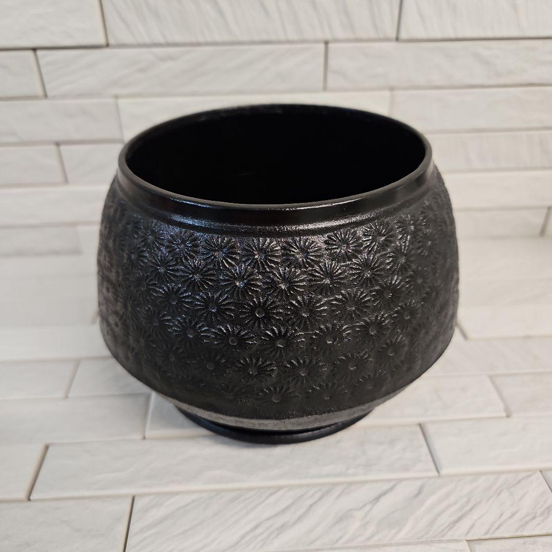 ◾南部鉄瓶　運南堂　鍋元　未使用　南部鉄器茶こぼし　未使用